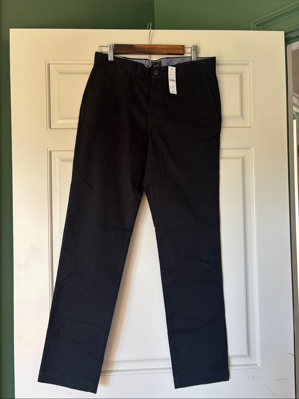 NWT JCrew Black Straight Leg Pants